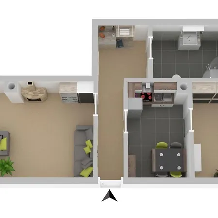 Appartement Am Bergmannsbrunnen Schönheide